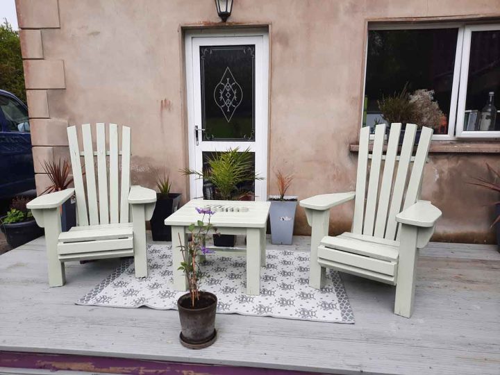 Bed & Breakfast with Eggman Tours, patio chairs photo